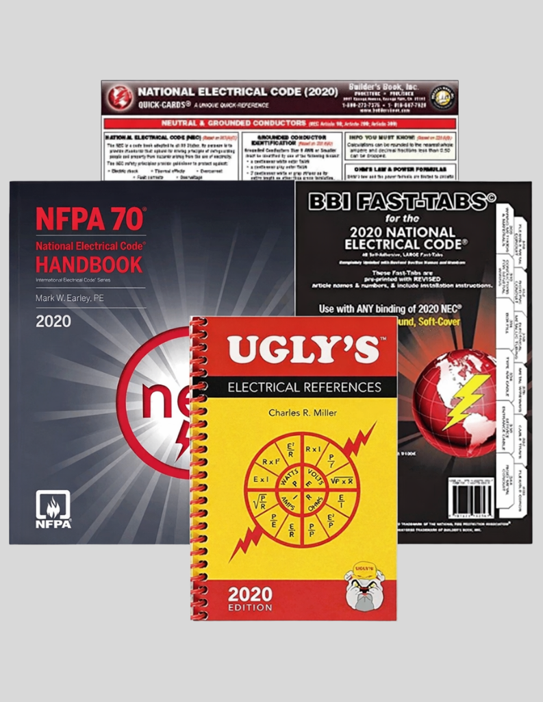 2020 NEC Code Tabs, Quick Card & Ugly's Guide