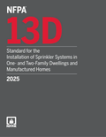 2025 NFPA 13D Sprinkler Systems for Dwellings & Homes