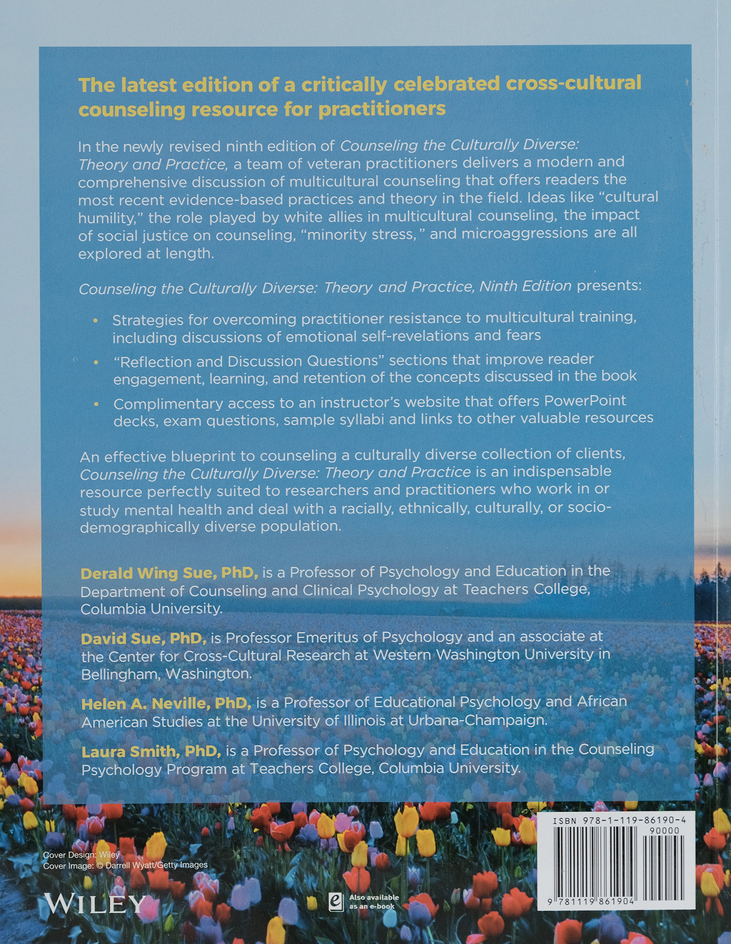 Counseling the Culturally Diverse 9th Edition