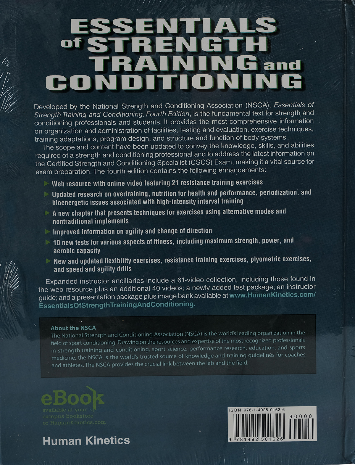 Essentials of Strength Training & Conditioning 4th Edition