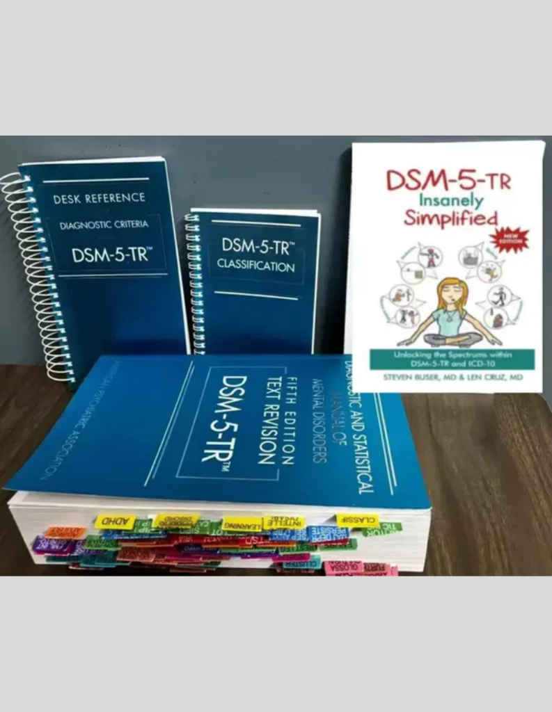 DSM-5-TR Tabbed & Spiral Reference Combo