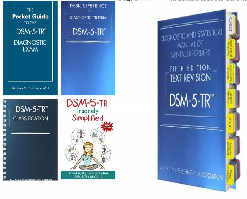 DSM-5-TR 5 Book Bundle | Clinical & Diagnostic Suite