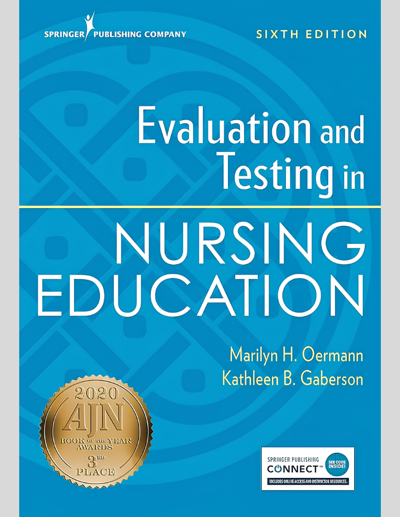 Evaluation and Testing in Nursing Education 6th Edition