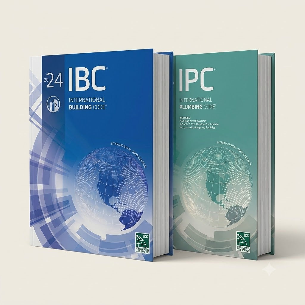 IBC & IPC 2024 Building & Plumbing Code Bundle