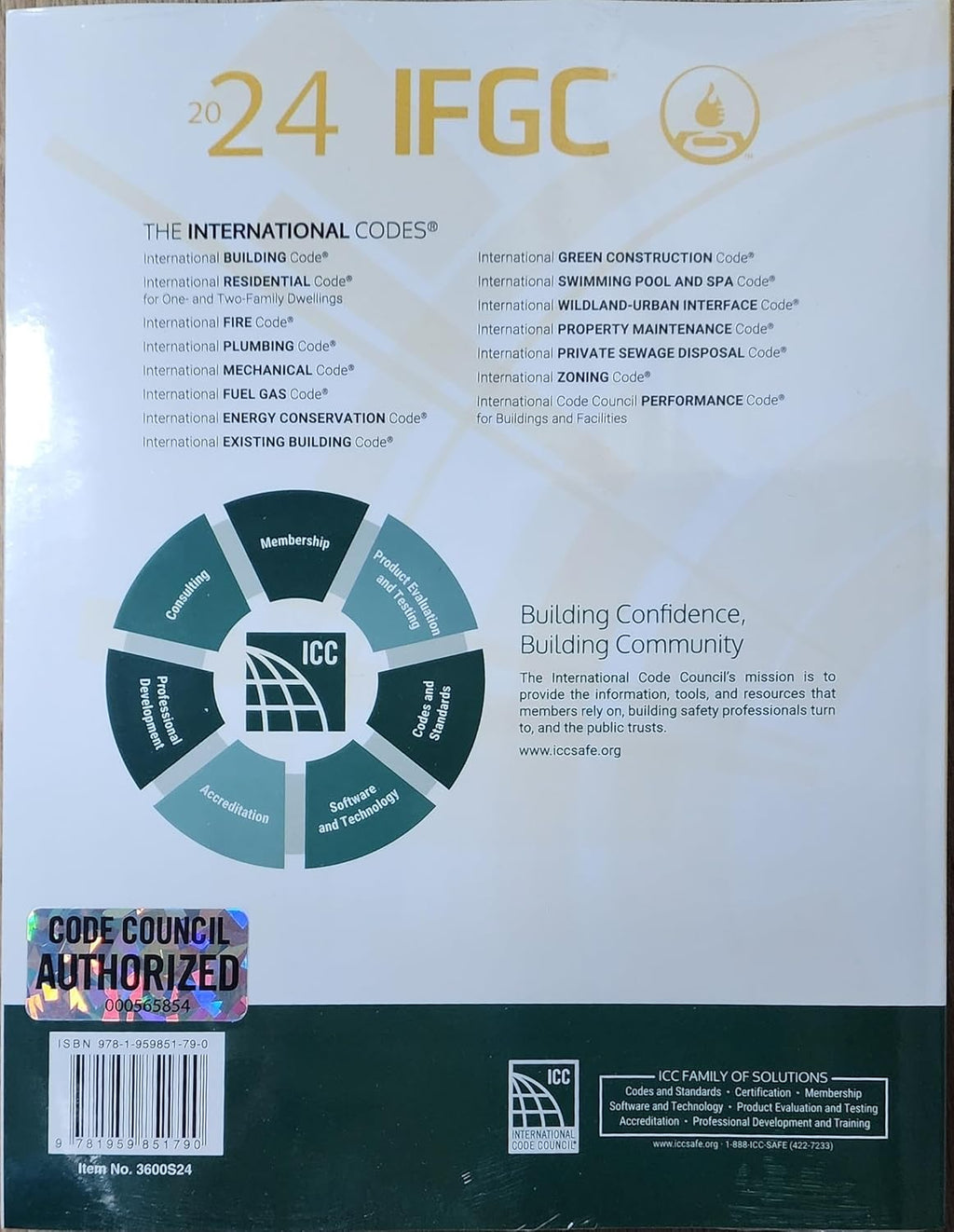 2024 International Fuel Gas Code (IFGC)