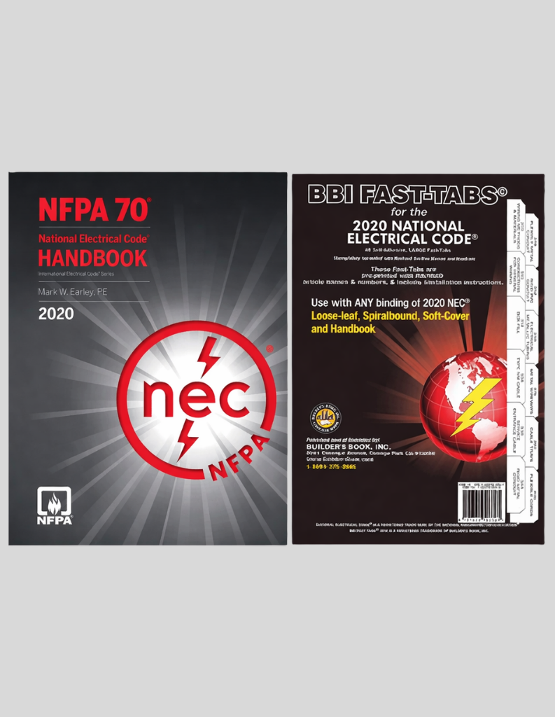 2020 NFPA 70 NEC Handbook with BBI Fast Tabs