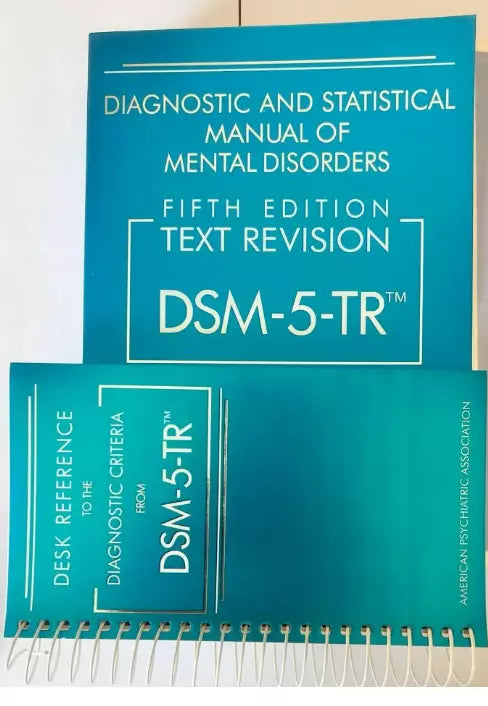 DSM-5-TR Paperback & Desk Reference Combo Pack