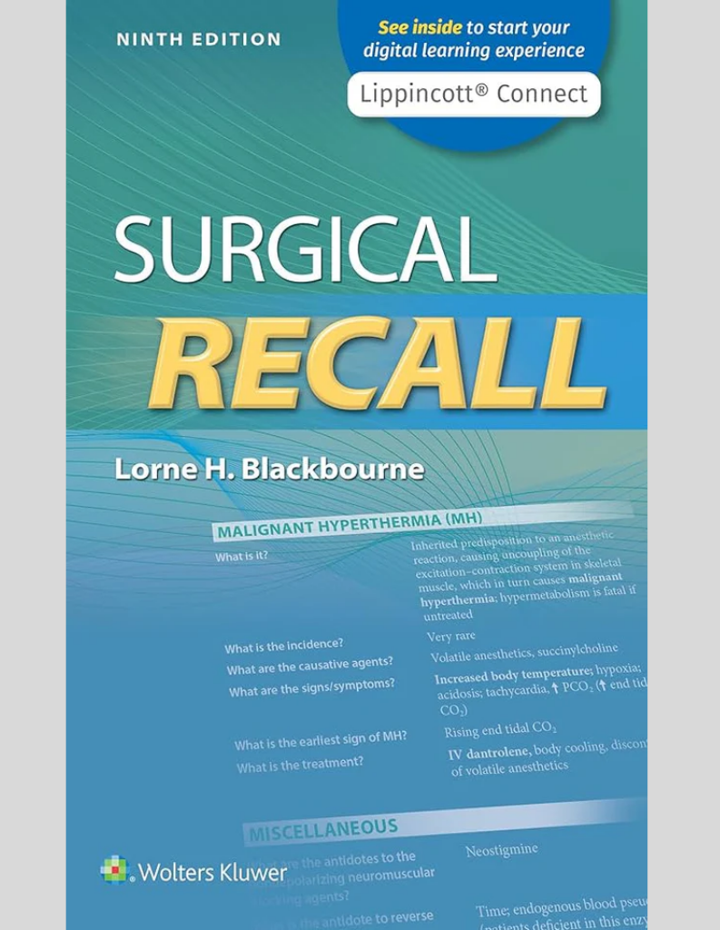 Surgical Recall 9th Edition
