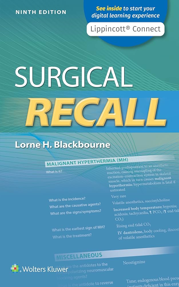 Surgical Recall 9th Edition
