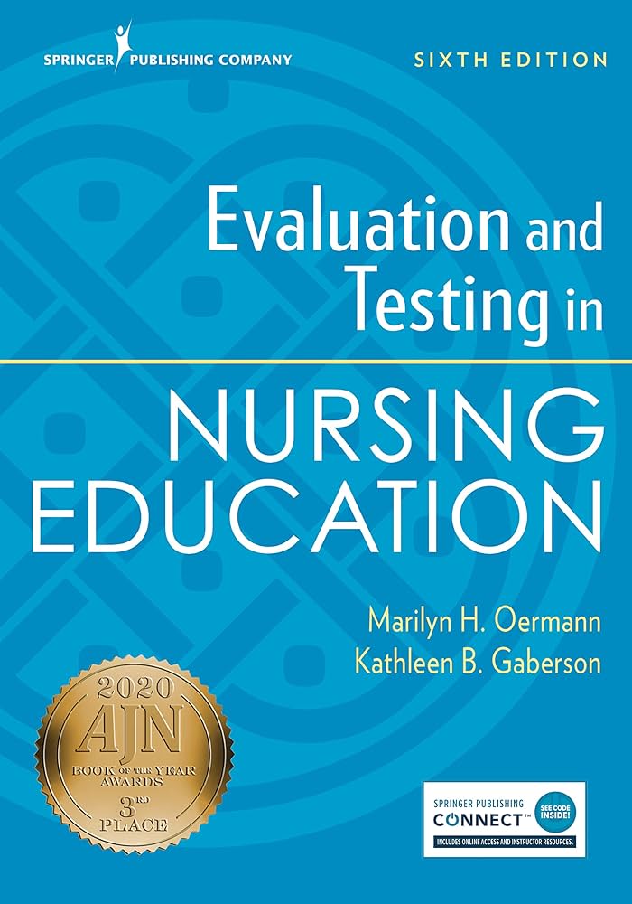 Evaluation and Testing in Nursing Education 6th Edition