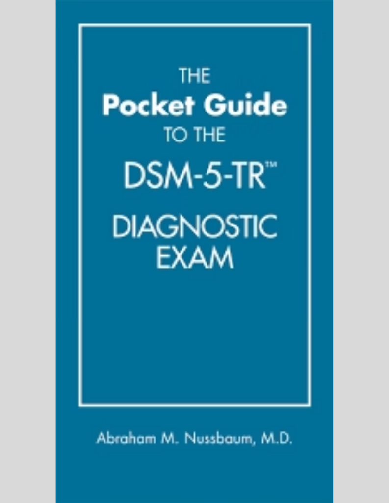 The Pocket Guide to the DSM-5-TR Diagnostic Exam