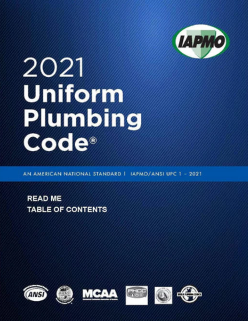 2021 Uniform Plumbing Code (UPC)