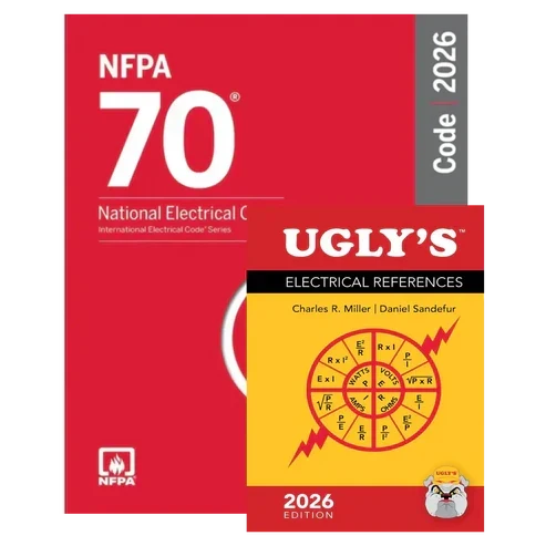 NEC 2026 Ugly’s Electrical References Combo